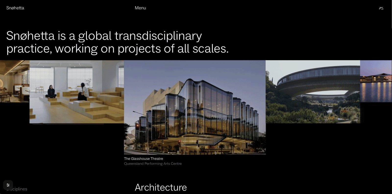 Snohetta website preview