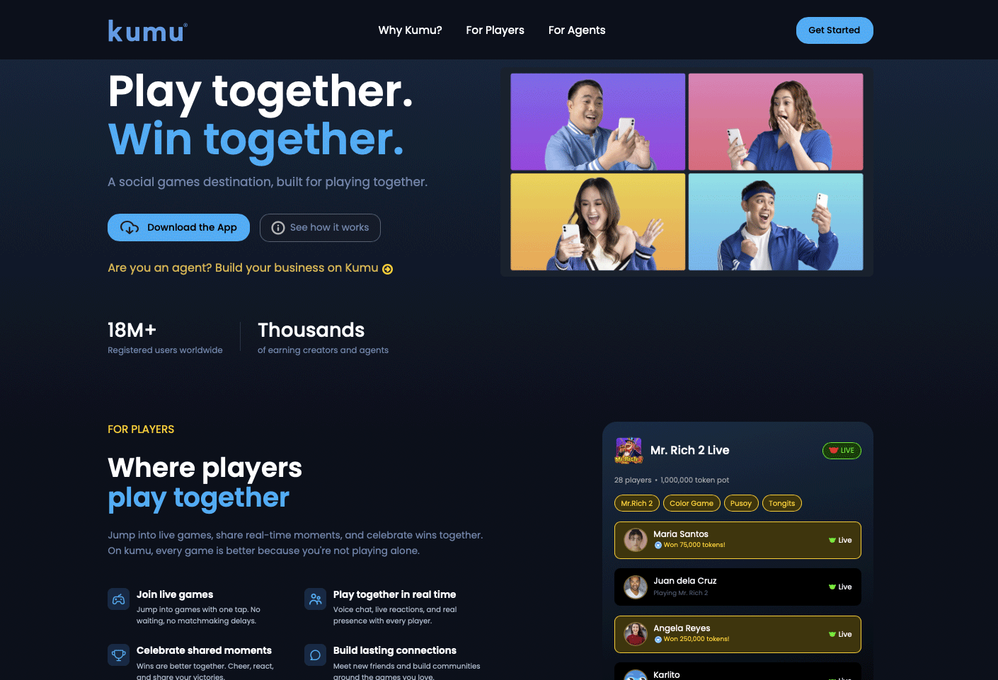 Kumu website preview
