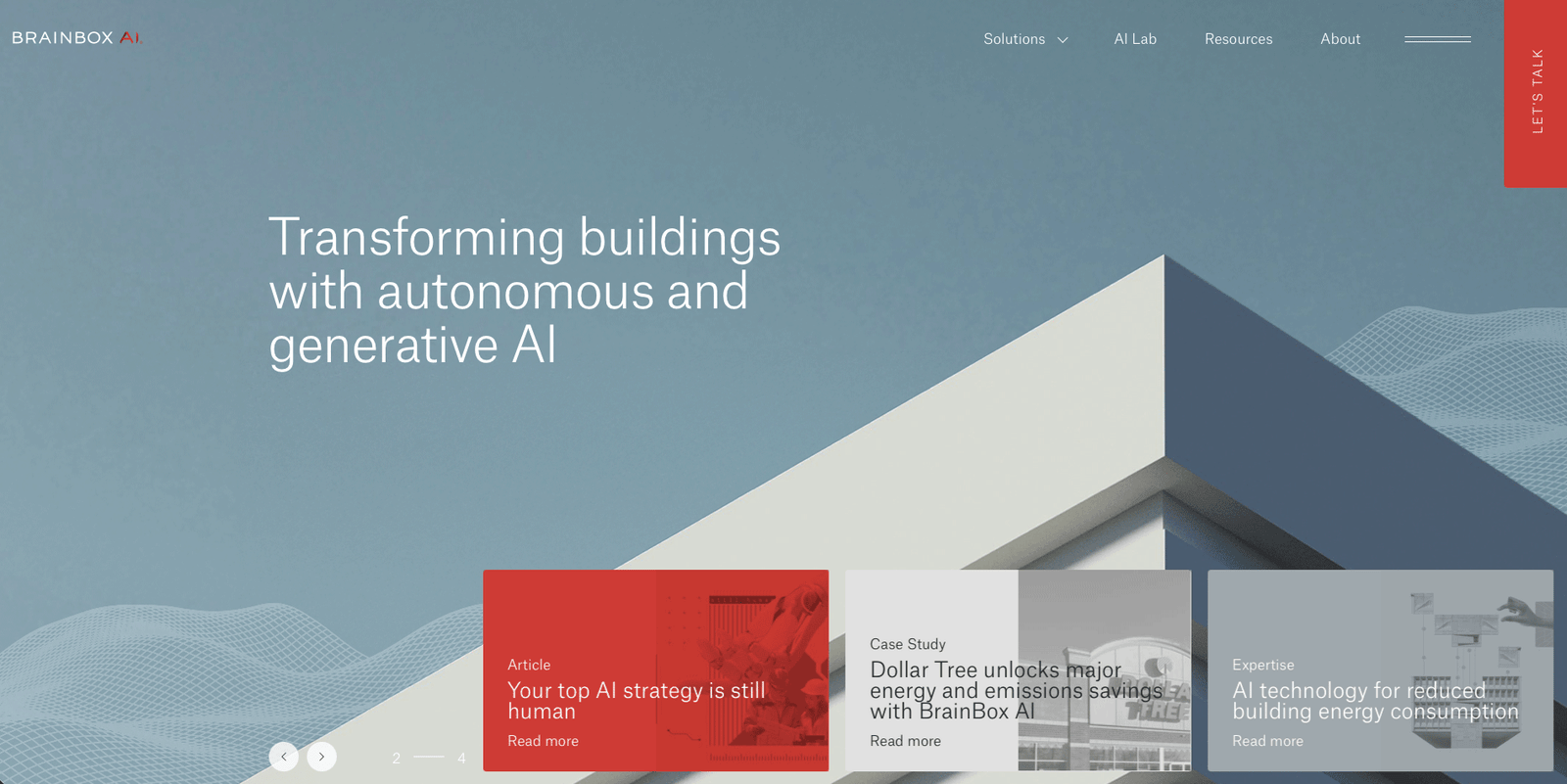 BrainBox AI website preview